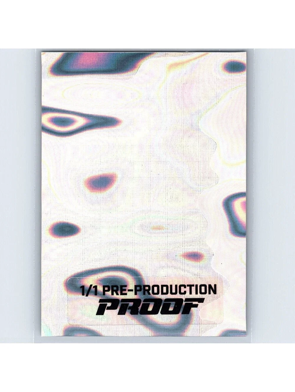 2023 Leaf Trinity Joe Namath Steel 1/1 Lava Pre-Production Proof